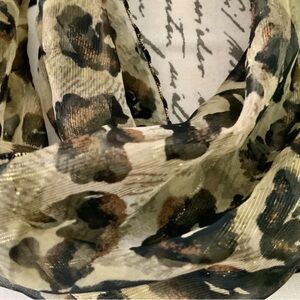 Leopard Print Scarf